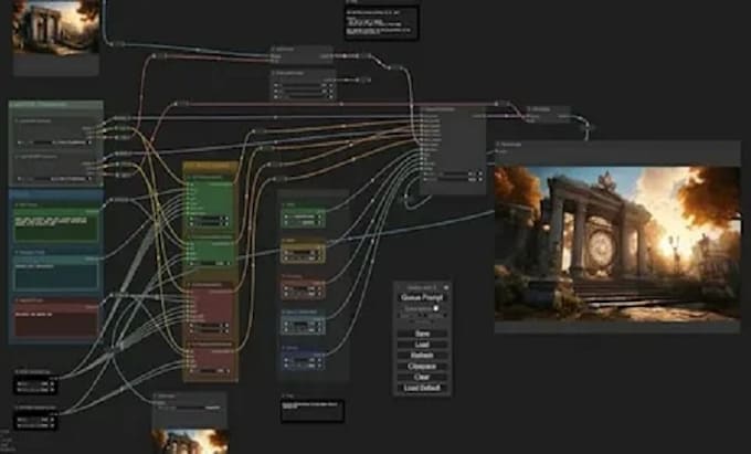 train fix comfy ui stable diffusion comfy ui workflow comfyui runpod runninghub