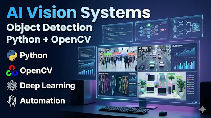develop opencv computer vision and ai detection projects