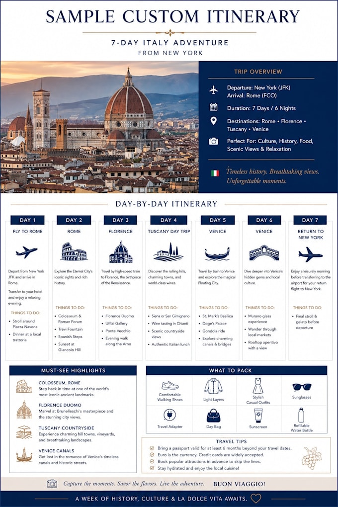 travel plan dream vacations