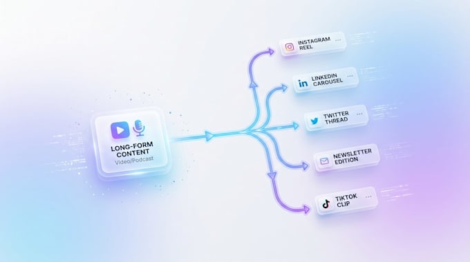 build a custom ai content creation and repurposing system