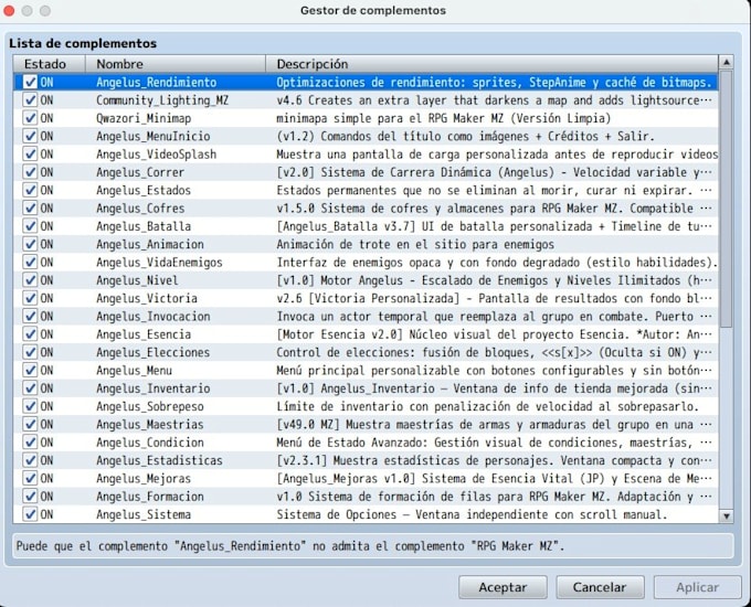 create a custom rpg maker mz plugin