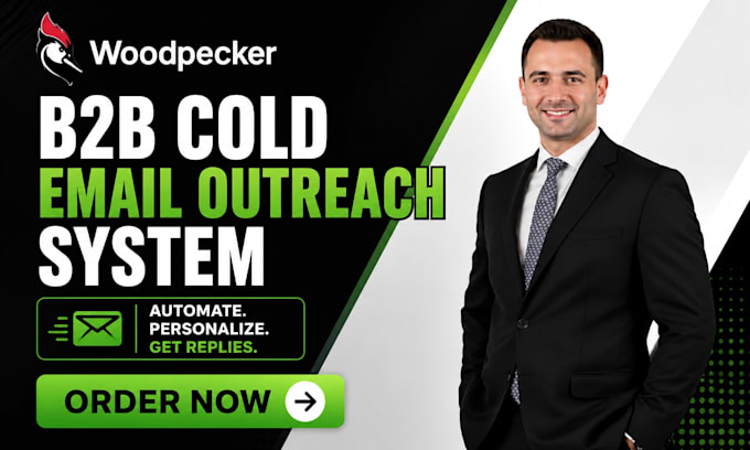 build b2b cold emailoutreach system using woodpecker