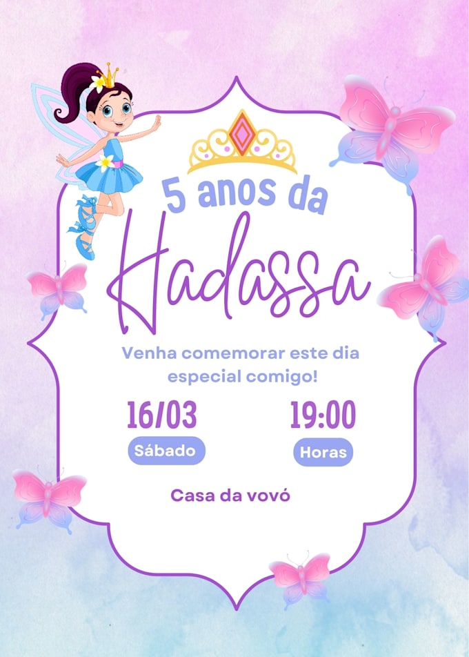 beautiful digital invitation for any event