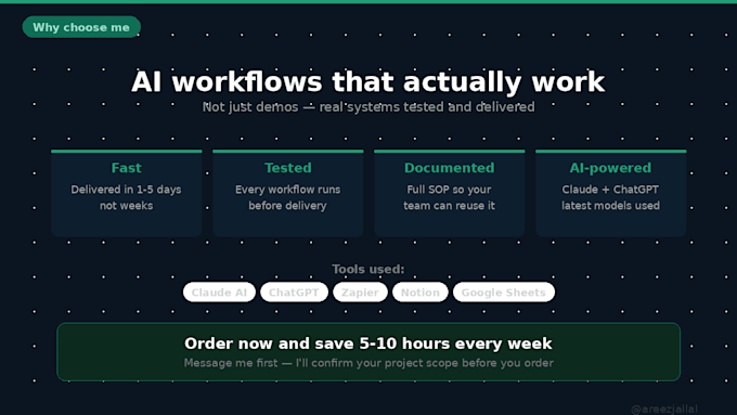 build ai powered workflows to automate your repetitive taskste