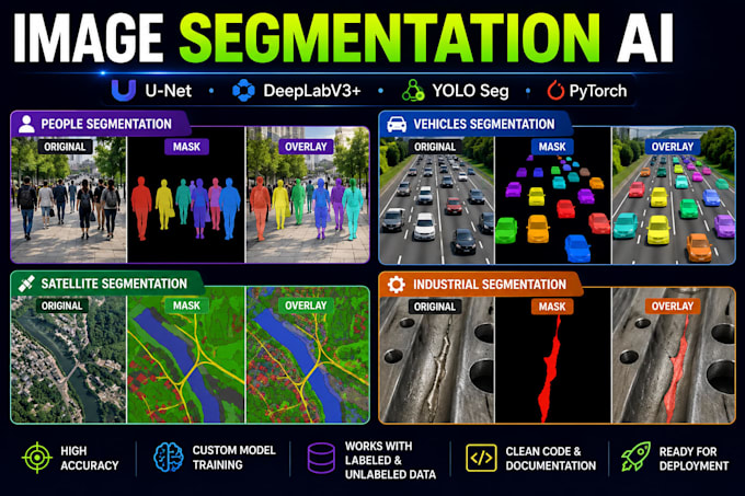 create a custom ai image segmentation model for your project