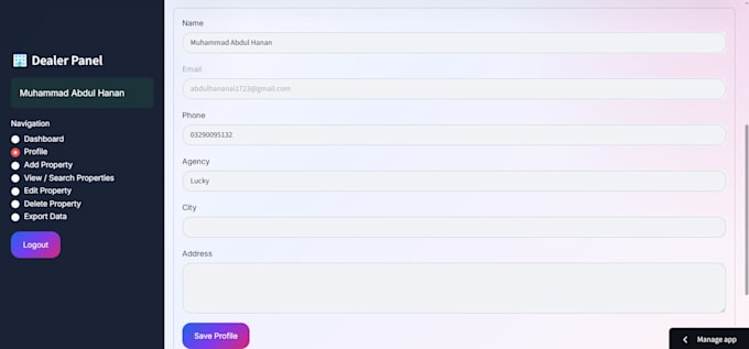 build a professional streamlit web app and dashboard using python