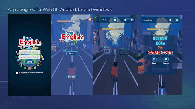 develop your complete game for PC, mobile, and web