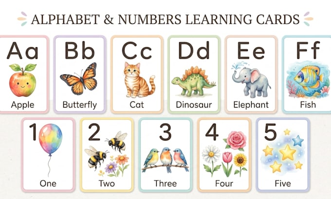 design educational flashcards, learning cards, card game design, printable card