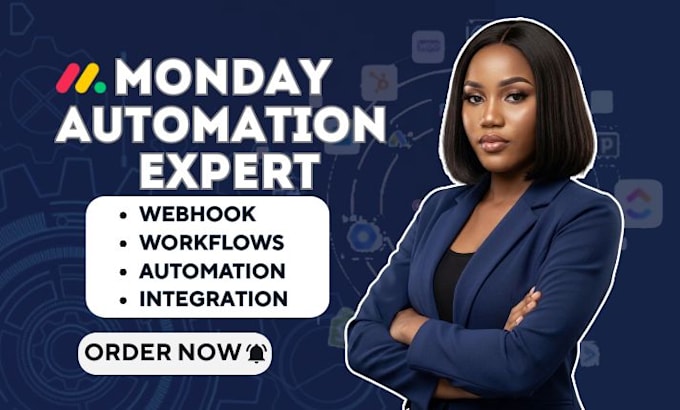 setup monday com CRM, monday automation and project management workflow