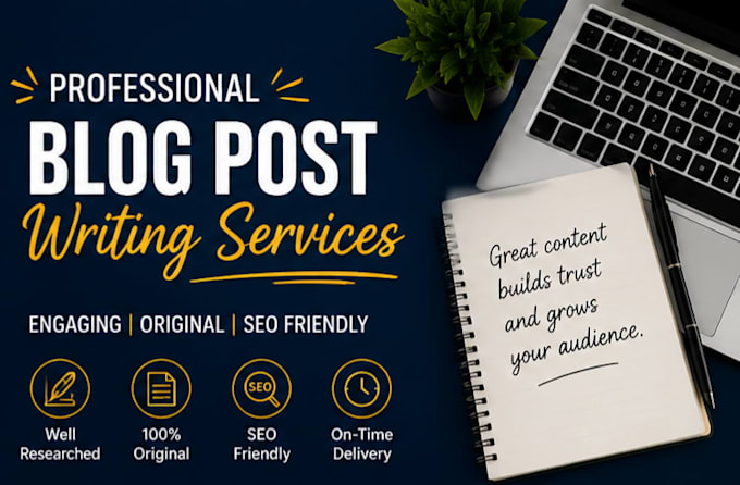 write blog posts for you