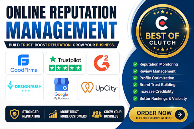 do clutch g2  capterra online reputation management and brand trust