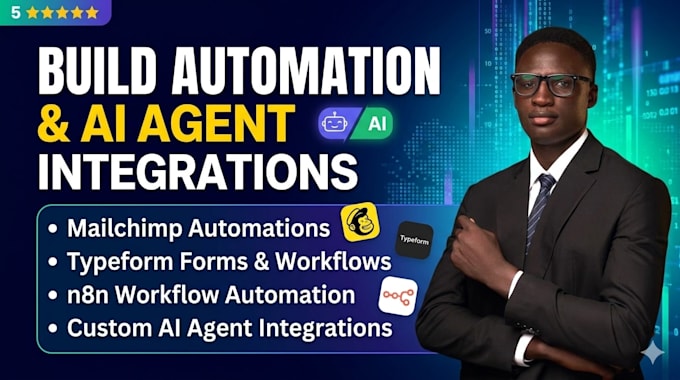 build mailchimp typeform n8n automation ai agent integrations for your business