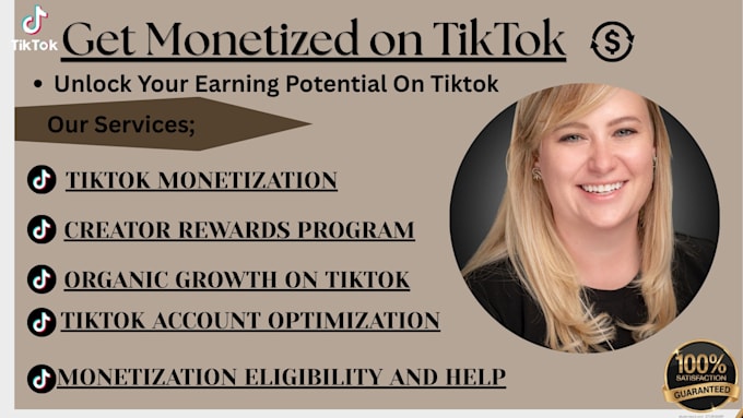 set up tiktok monetization and creator rewards program