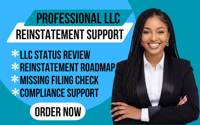 reinstate your US llc and restore active status with good standing
