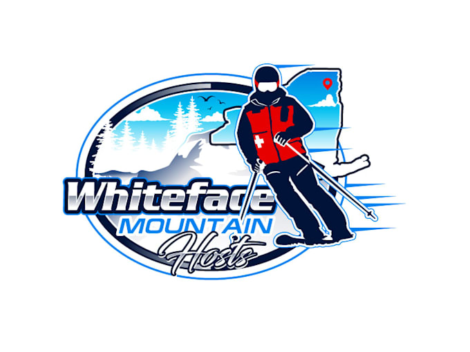 create a professional mountain biking logo design