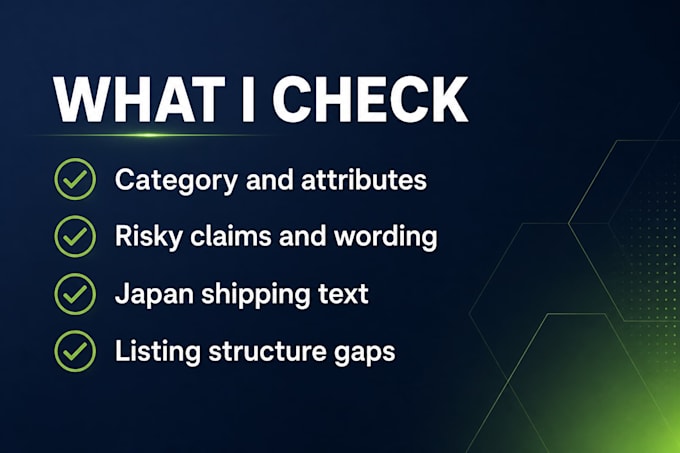 audit your product listing for amazon japan and rakuten
