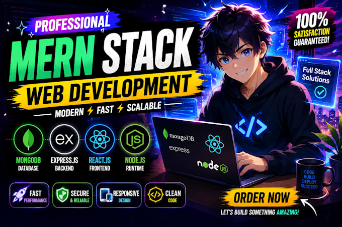 develop a mern stack web application from scratch