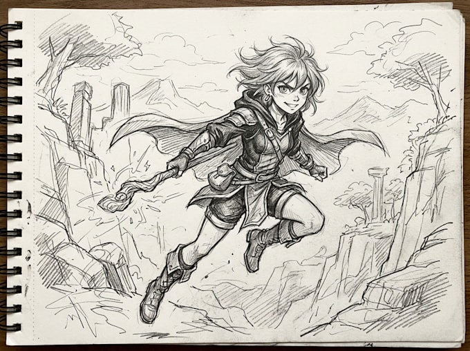 sketch you anime sketch art