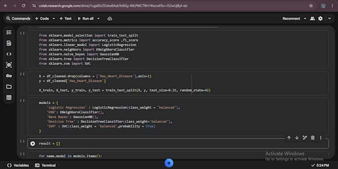 do machine learning and data analysis projects in python