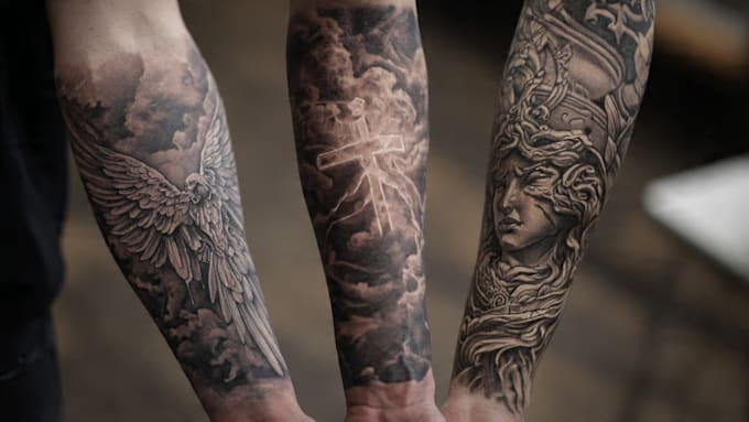 do unique customized realism tattoo design