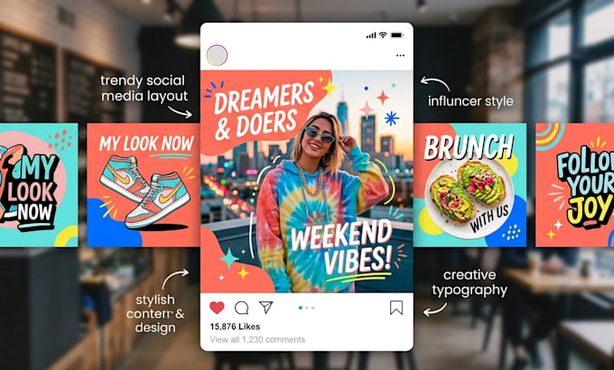design social media posts