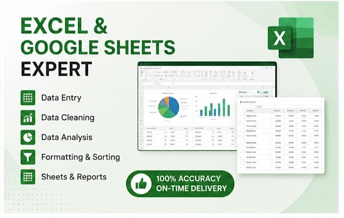 do data entery, excel data entery, copy paste and typing work