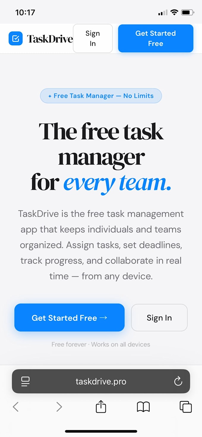 build a clean and modern website