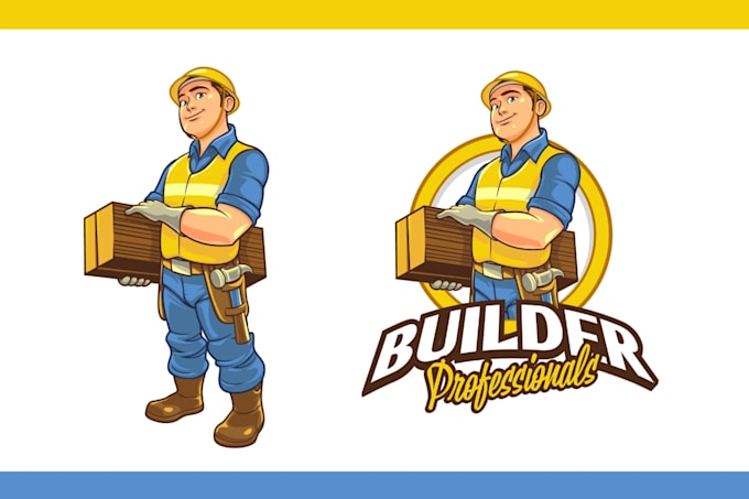 create a clean and modern handyman service logo