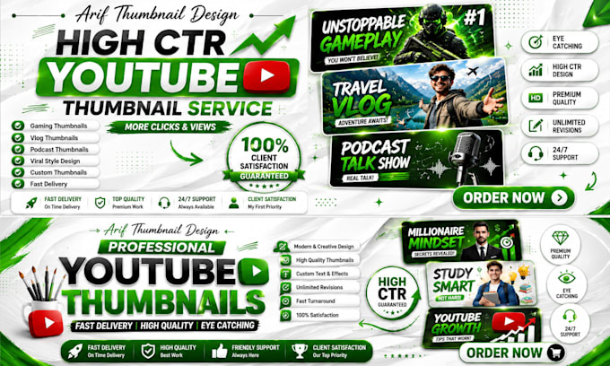 create eye catching youtube thumbnails