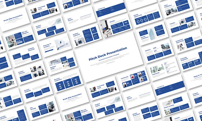 do redesign revamp professional business powerpoint presentation, pitch deck