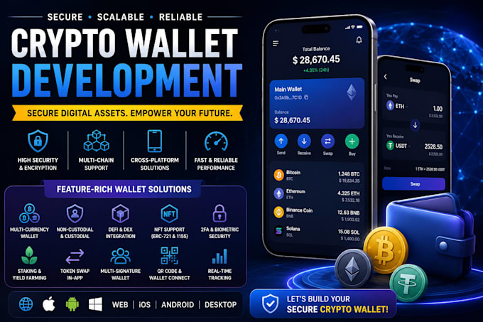 develop metamask level multicurrency crypto wallet