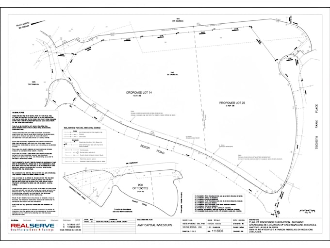 create lot subdivision, site plan survey, master plan layout for permits