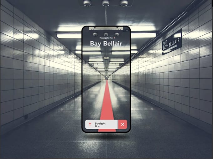 build ar wayfinding app, ar navigation app, ar real estate app