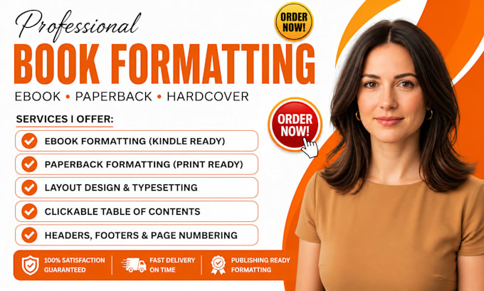 book formatting, ebook formatting, layout design, paperback