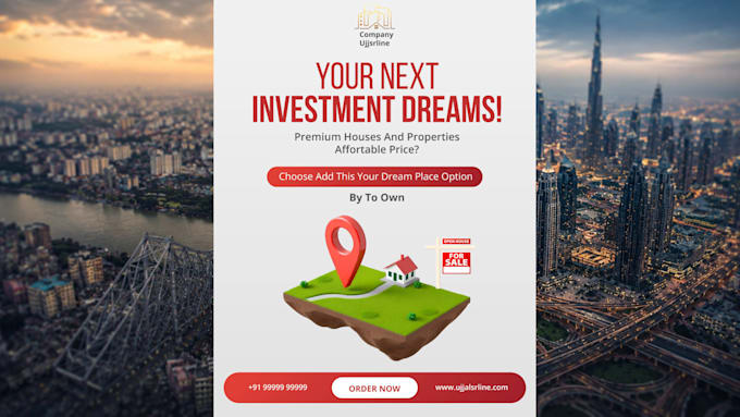real estate flyer design