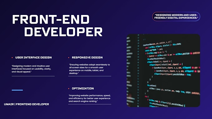create a portfolio website