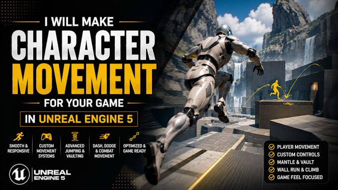 make character movement for your game in unreal engine