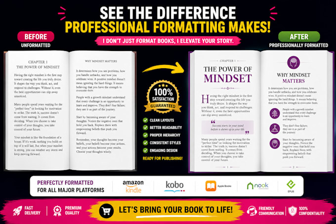 format paperback manuscript fix kdp rejected book cover indesign formatting