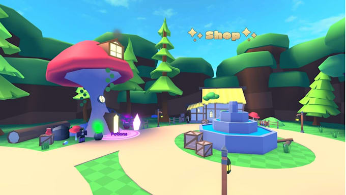 develop full roblox game, simulator, tycoon, obby, lua script, roblox builder