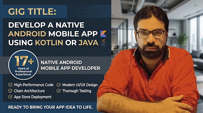 build a native android app using java and mvvm architecture
