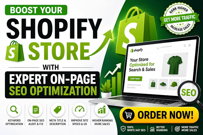 boost your shopify store with expert onpage SEO optimization