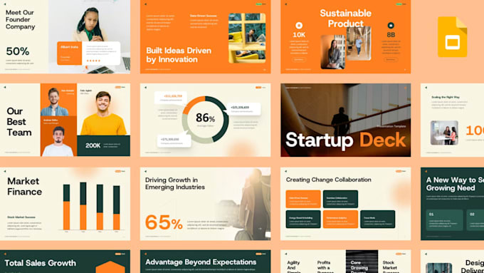 design startup investor pitch deck edit business sponsorship proposal powerpoint