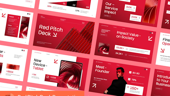 design professional powerpoint presentation or investor pitch deck sponsorship
