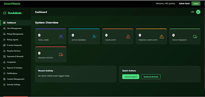 develop a full stack web app