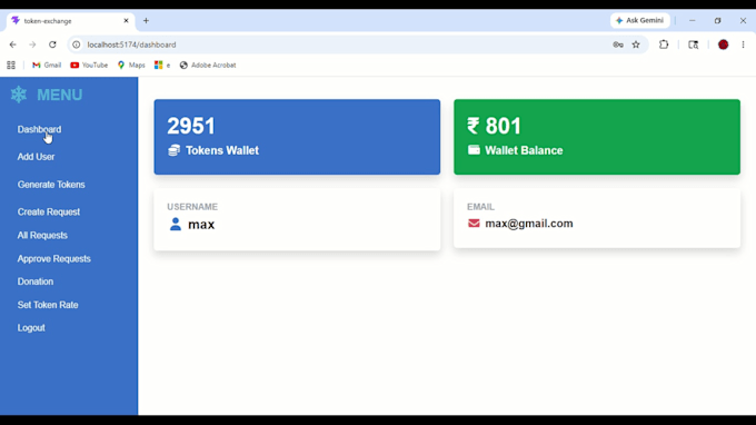 develop a full stack web application using asp net core web API and react