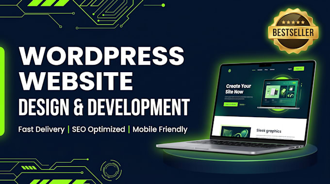design and develop and redesign your wordpress website fast