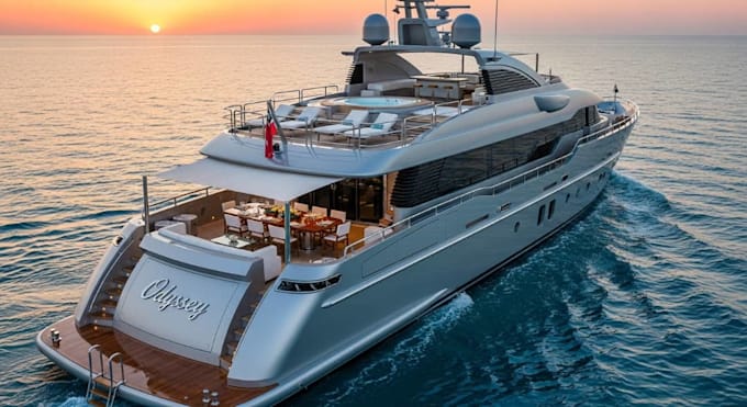design rib boat or yacht