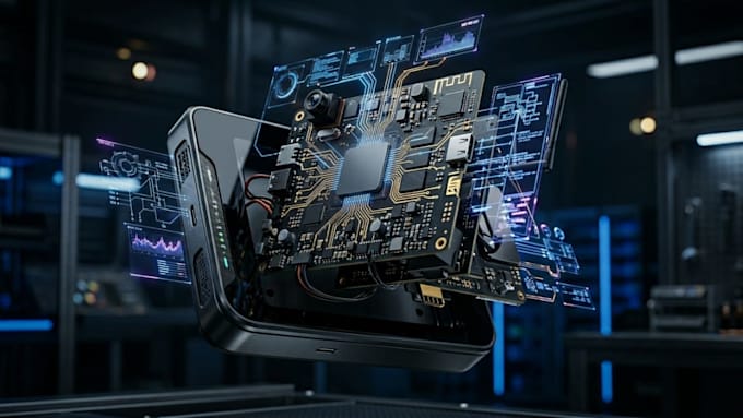 develop custom iot solutions with pcb, firmware and electronics
