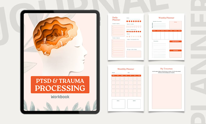 design editable canva planners, journals and workbooks
