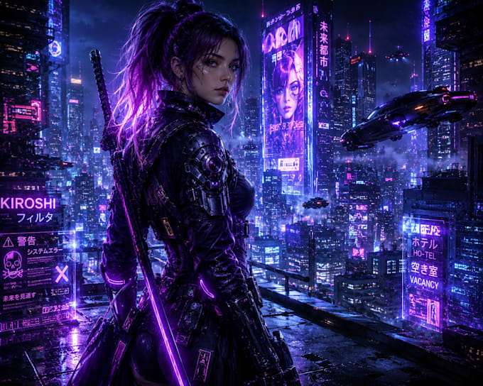 create unique ai character design and fantasy artwork